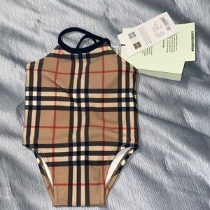 Baby Girl Burberry Bathing Suit